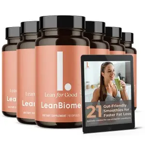 LeanBiome six-bottle package — 180-day supply